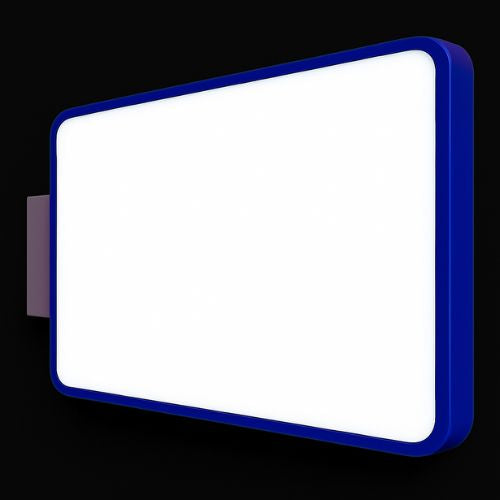 Banderola con LED Cuadrada