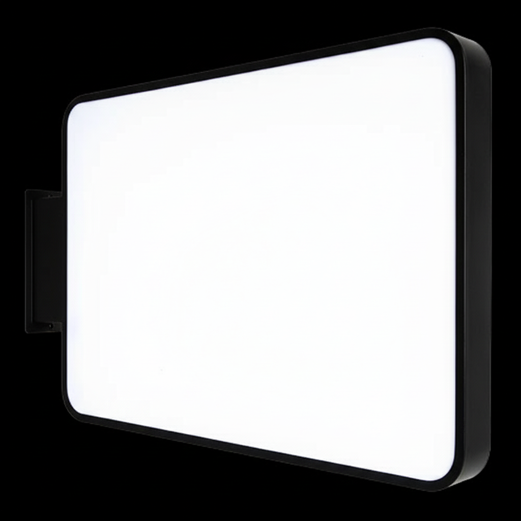 Banderola con LED Cuadrada